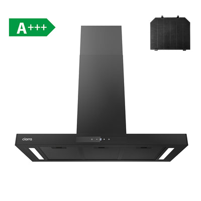 CIARRA 90cm Smart Wall Mount Cooker Hood Wifi & Touch Control CBCB9102P-OW