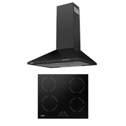 Ciarra 60cm Classic Set: Wall-Mount Hood + 4-Zone Induction Hob