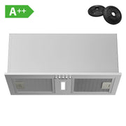 CIARRA CBCS5937A 52cm stainless steel integrated cooker hood for small kitchens