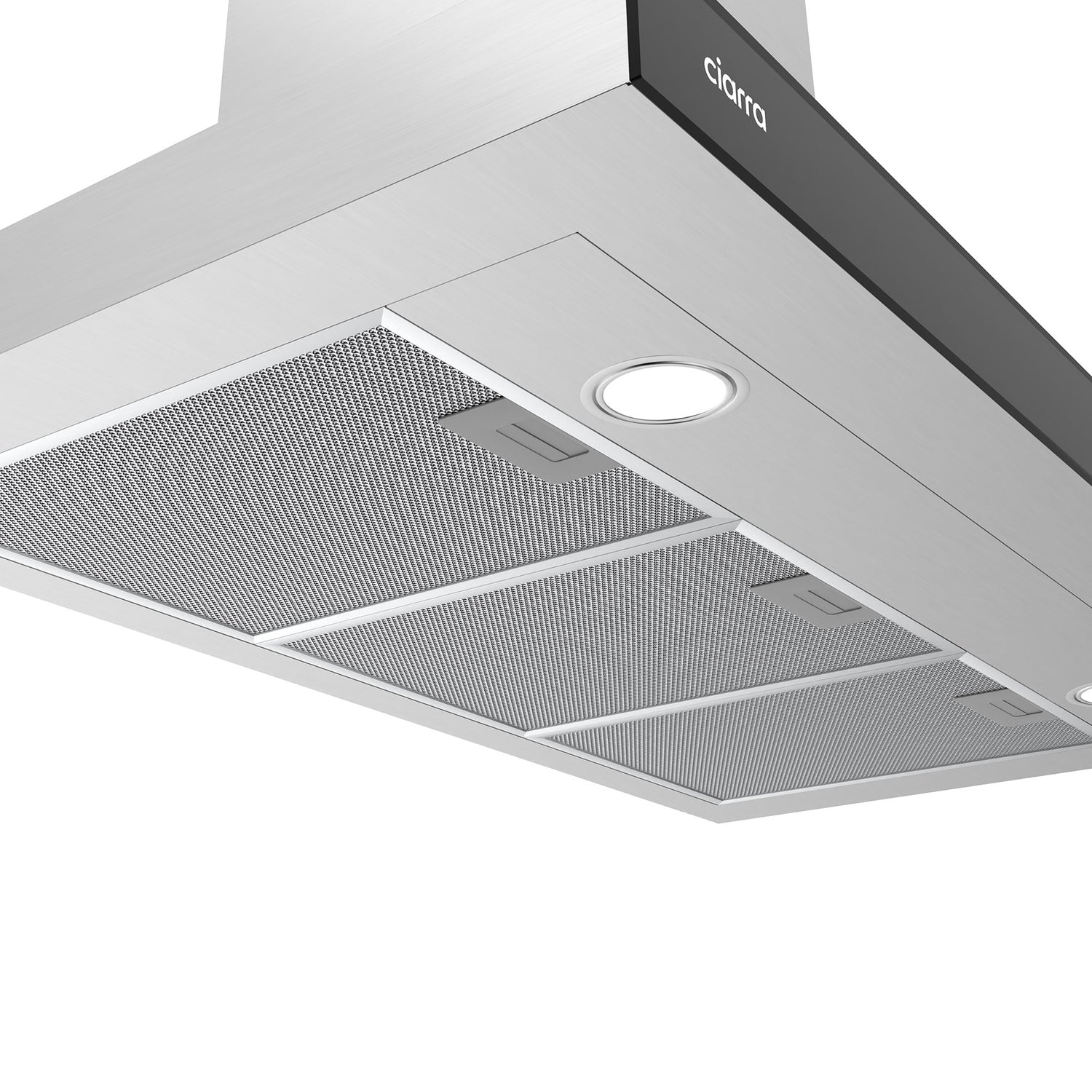CIARRA 90cm Wall Mount Cooker Hood with Touch Control CBCS9102-OW