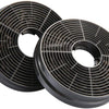 CIARRA Recirculating Carbon Charcoal Filter Replacement for Cooker Hoods CBCF002X2-OW