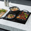 CIARRA Built-in Induction Hob with 4 Zones with Boost and FlexZone CBBIH4BFF-OW