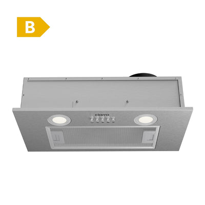CIARRA 52cm Integrated Cooker Hood | Recirculation Kitchen Extractor Fan CBCS5913A-OW