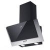 CIARRA 60cm Angled Cooker Hood LED Lights CBCB6736C-OW
