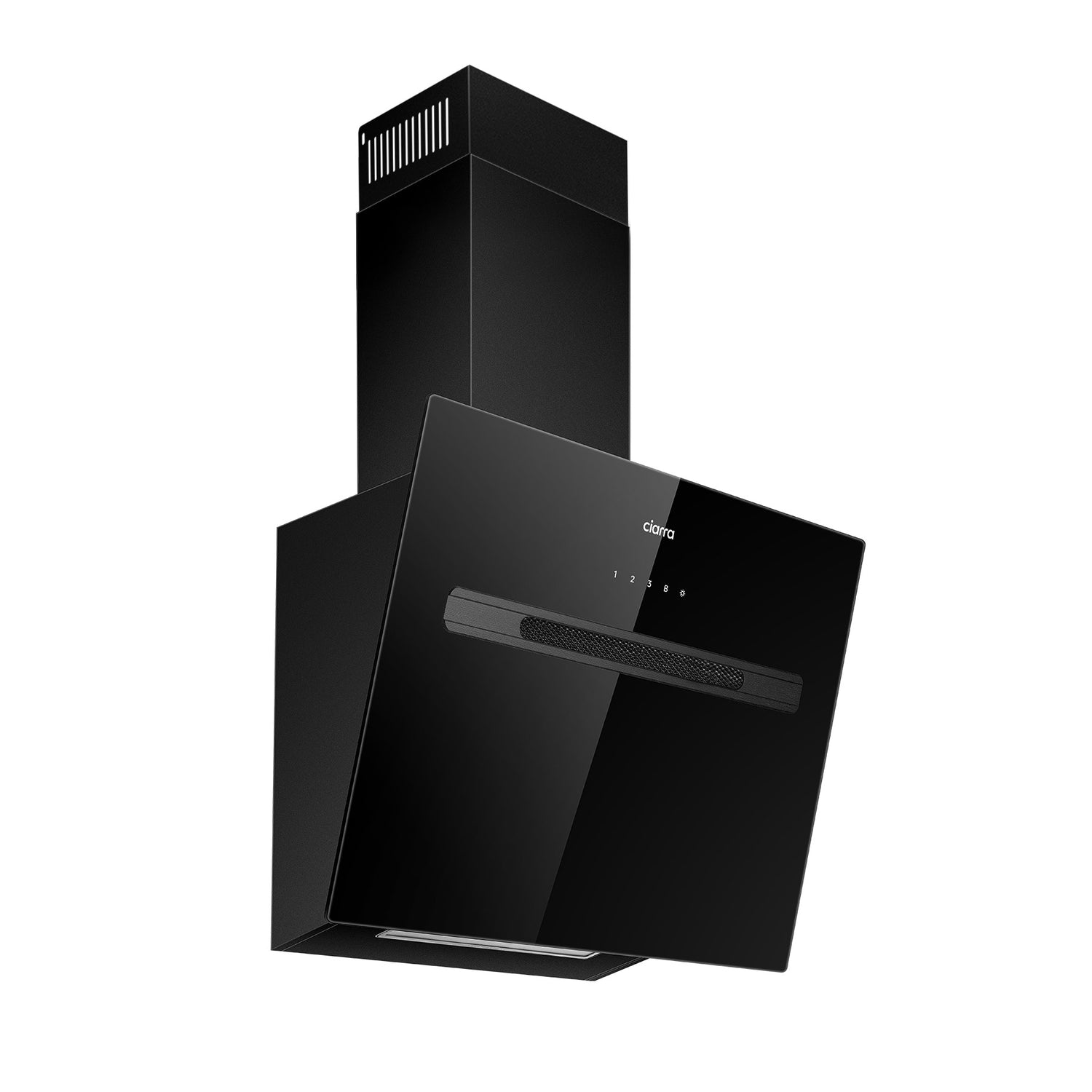 CIARRA CBCB6736G-OW 60cm Smart Glass Angled Cooker Hood