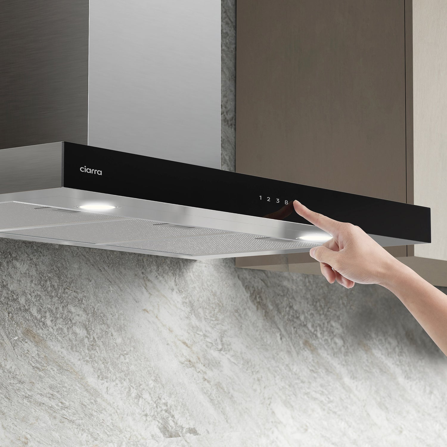 CIARRA cooker extractor hood
