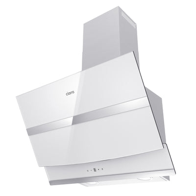 CIARRA Angled Cooker Hood 60cm Touch Control A+++ CBCW6736N-OW