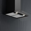 CIARRA Curved Glass Cooker Hood 90cm CBCB9506B-OW