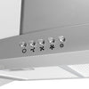 CIARRA Curved Glass Cooker Hood 90cm CBCS9506B-OW