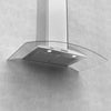 CIARRA Curved Glass Cooker Hood 90cm CBCS9506B-OW