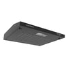 CIARRA 60cm Slim Cooker Hood in Black Under Cabinet CBCB6903-OW