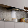 CIARRA 60cm Slim Cooker Hood in Black Under Cabinet CBCB6903-OW