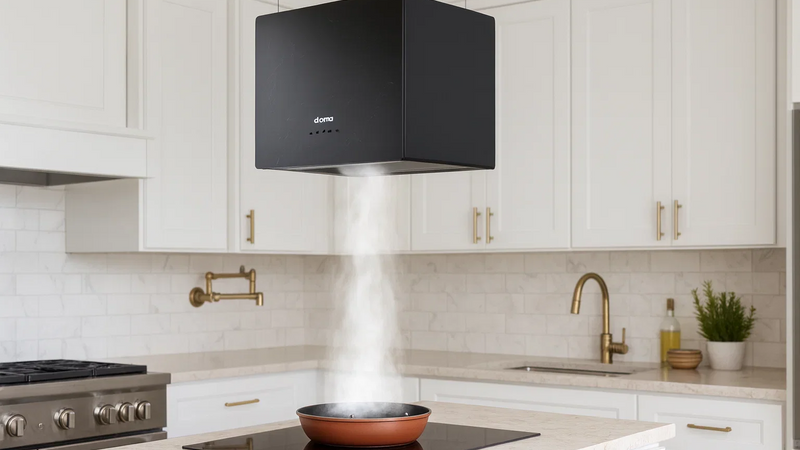 Black Island Cooker Hoods