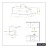 CIARRA CBCB5937A 52cm integrated cooker hood installation dimensions