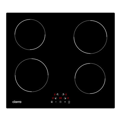 CIARRA 59cm Built-in Induction Hob with 4-Zone Flexibility & Energy-Saving Performance CABBIH4-D