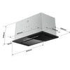 52cm Integrated Built-in Gesture‑Control Cooker Hood
