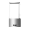 CIARRA 48cm Island Cooker Hood for Open-Plan Kitchens, Recirculating, App Control, A+++ | CBCG4850-N