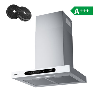 CIARRA 60cm T-shape Wall Cooker Hood with Gesture Control CBCW6102-W