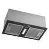 CIARRA CBCB5937A black under cabinet cooker hood in a modern kitchen