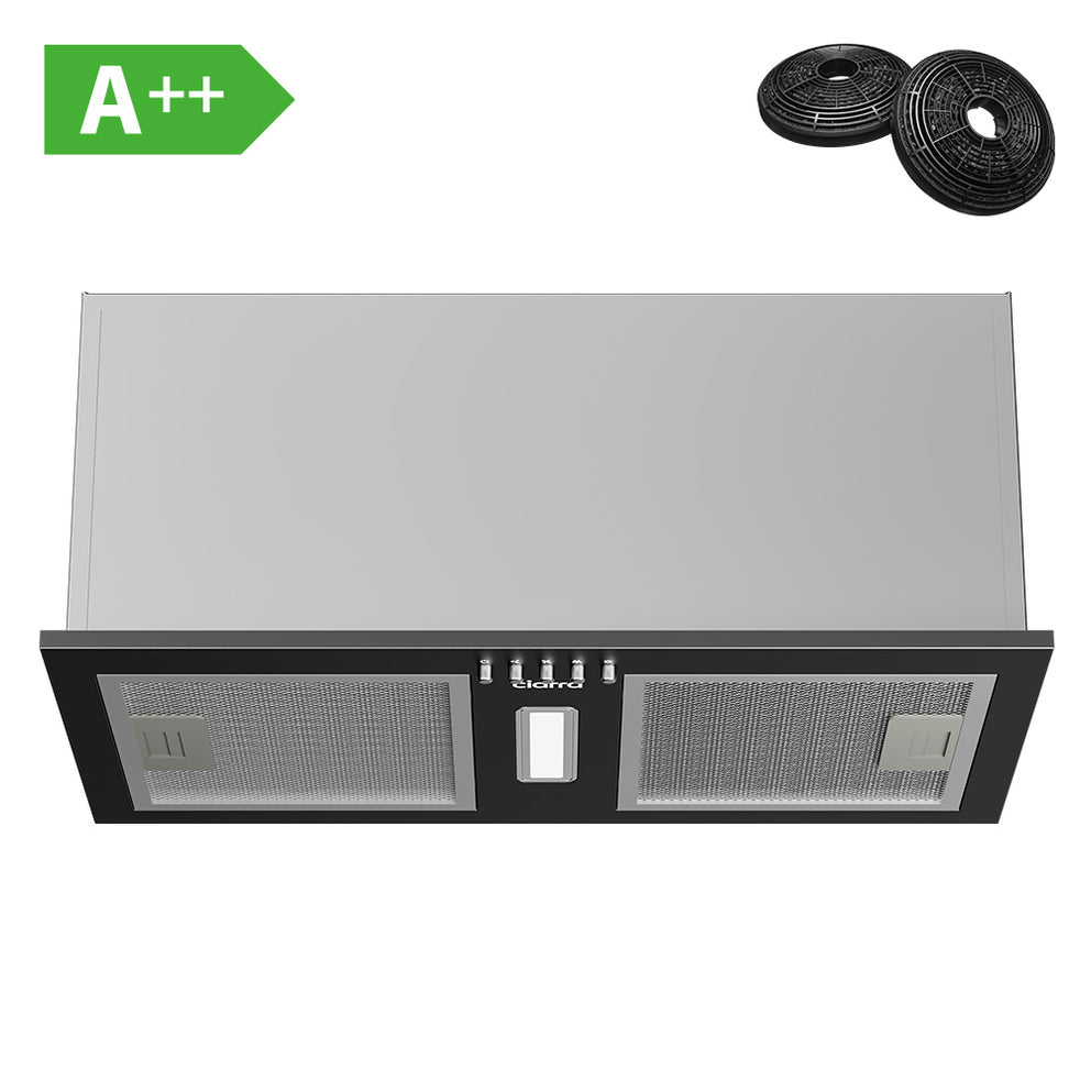 CIARRA CBCB5937A 52cm black built-in cooker hood main product view