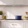 CBCS5937A-OW CIARRA built-in extractor neat white kitchen installation view