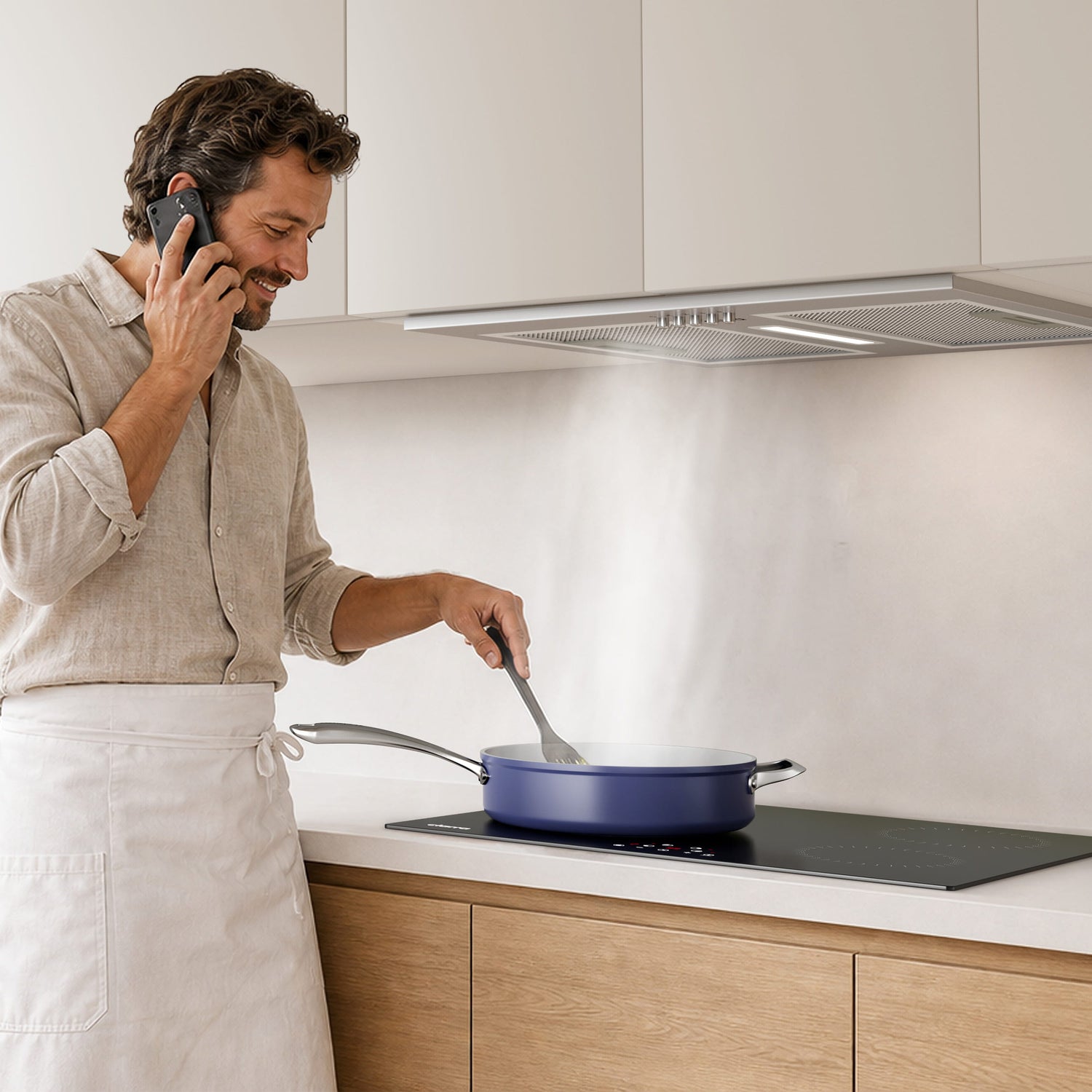 Quiet performance display of CIARRA CBCS5937A built-in cooker hood
