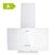 CIARRA 60cm Angled Cooker Hood, White Glass, 3 Speeds CAW6750