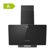 CIARRA Black 60cm Angled Chimney Cooker Hood CAB6750