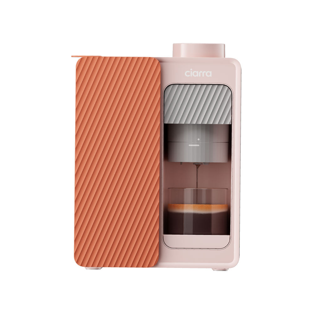 Ciarra BloomBox Brewing Coffee Machines Mini Espresso Machine 15Bar Pump, Eco-Friendly Capsule-Free, Dust-Proof Spout, Brew Anywhere