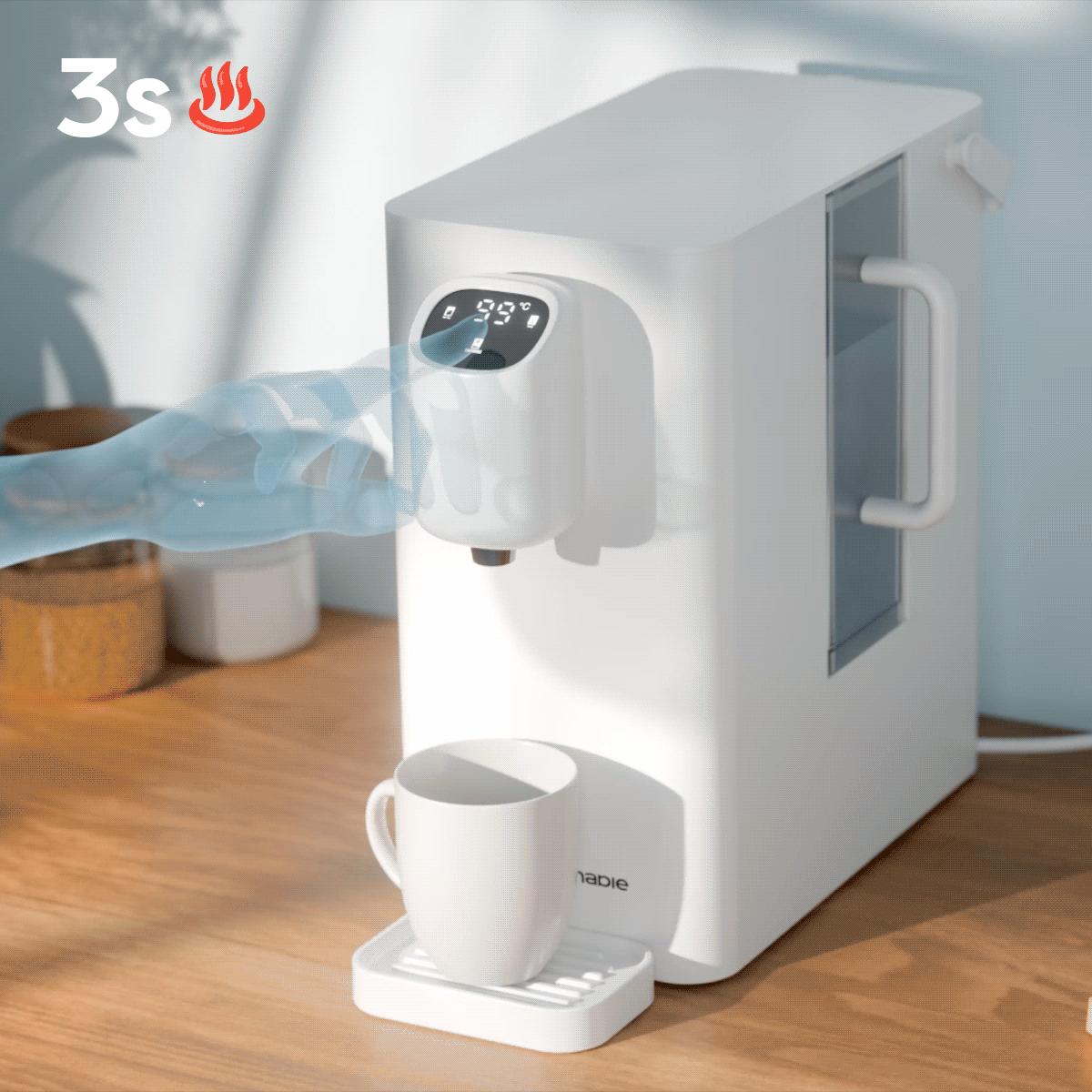 SGIWDR04-W 3s hot water