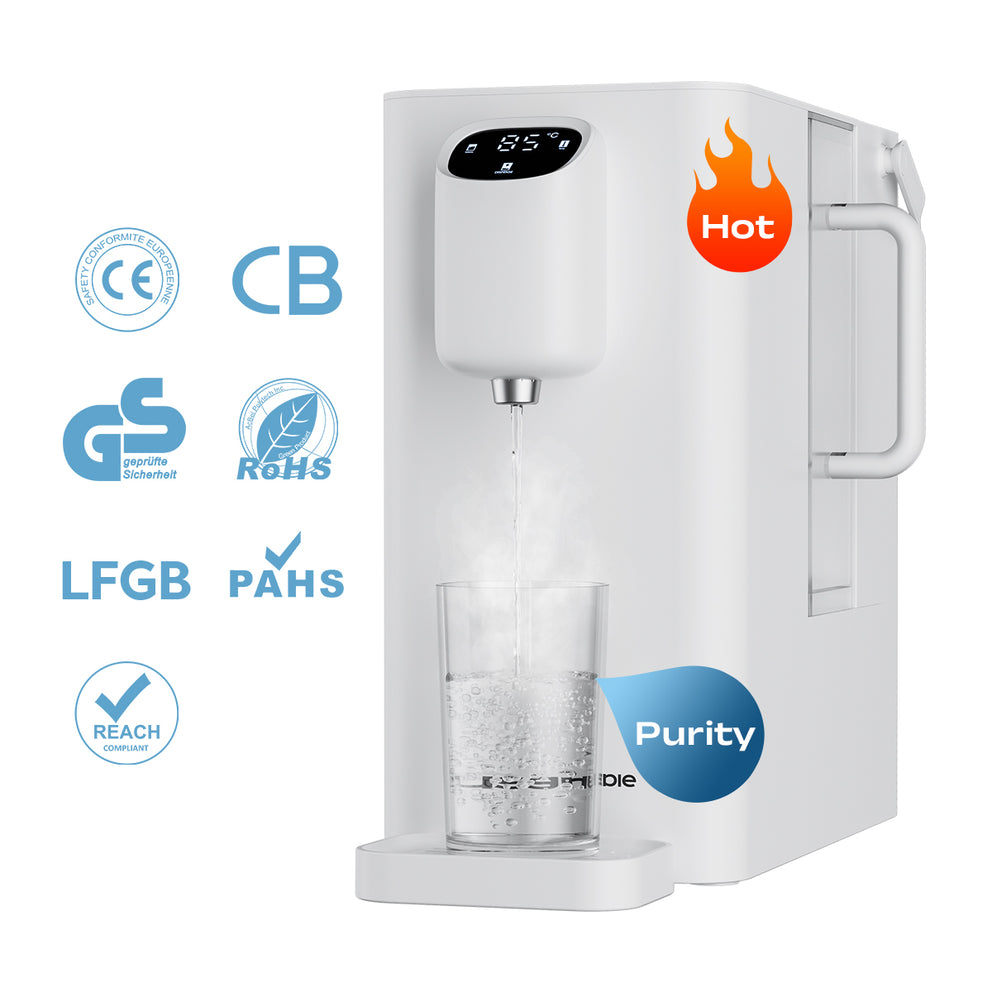 Ciarra x Susgreenable 4-in-1 RO Purifier – 3s Instant Hot Water & Built-in Filter, No-Installation 3:1 Efficiency SGIWDR04-W