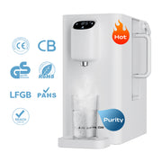 Ciarra x Susgreenable 4-in-1 RO Purifier – 3s Instant Hot Water & Built-in Filter, No-Installation 3:1 Efficiency SGIWDR04-W