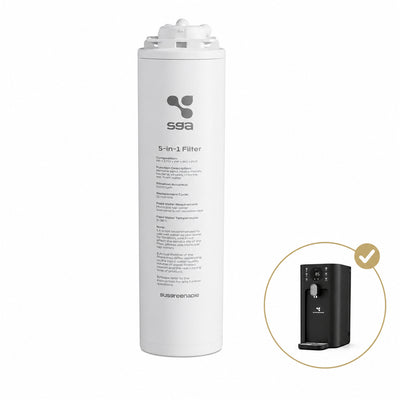 Ciarra x Susgreenable 5-in-1 Filters Reverse Osmosis Systems RO Water Filter Cartridge – 0.0001μm Ultra Filtration – SGROF03