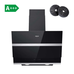 CIARRA Angled Cooker Hood 60cm Touch Control A+++ CBCB6736N-OW