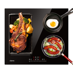 CIARRA 4 Zones Built-in Induction Hob with Boost and FlexZone CBBIH4BF-OW