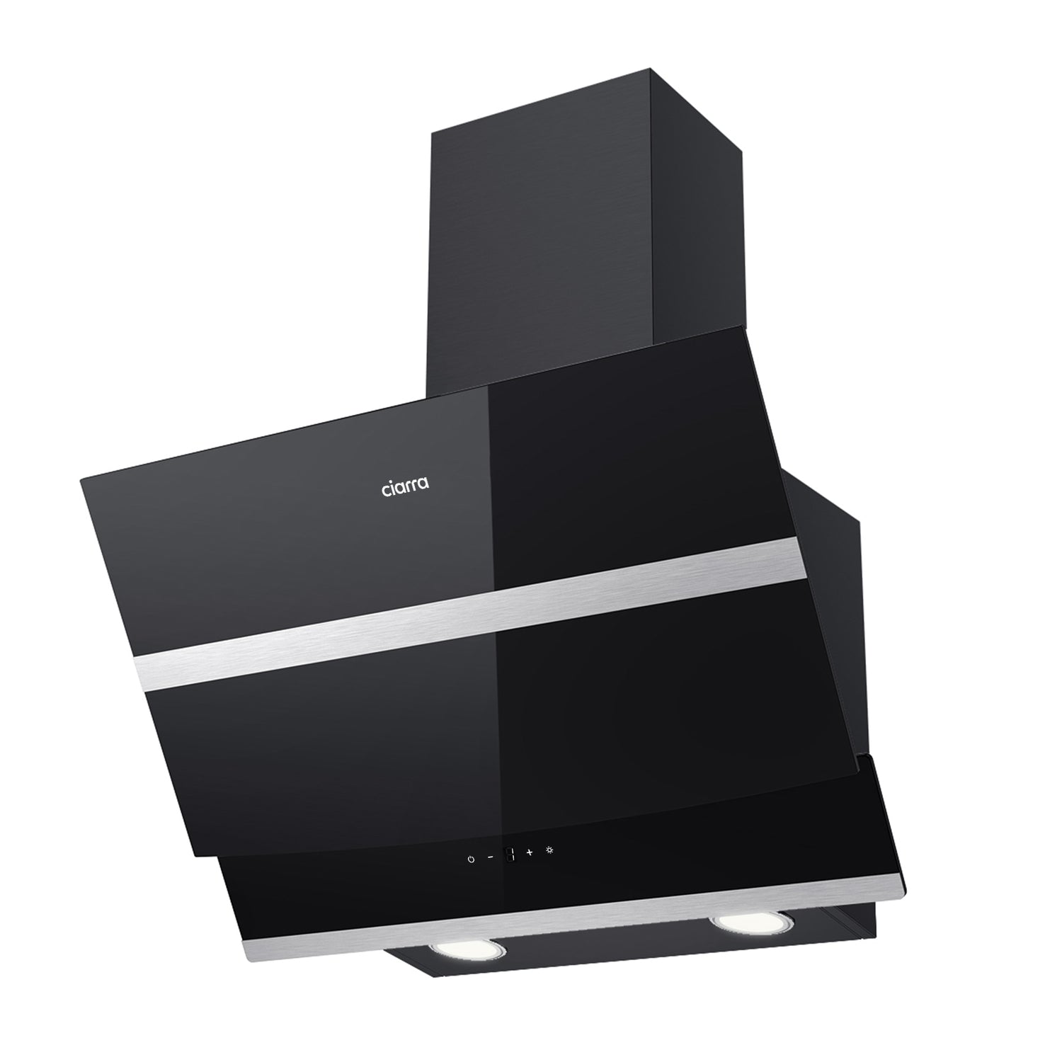 CIARRA Angled Cooker Hood 60cm Touch Control 750m³/h CBCB6736N-OW