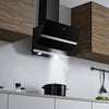 CIARRA Angled Cooker Hood 60cm Touch Control 750m³/h CBCB6736N-OW