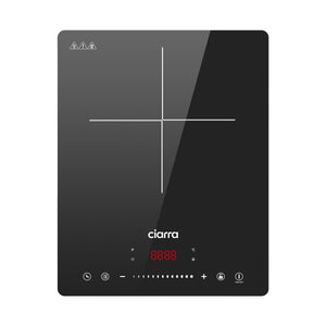 CIARRA Single Induction Hob 2000W with Timer Function & Touch Control CBTIH1-OW