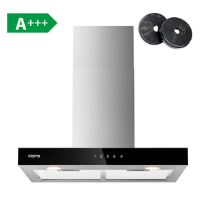 CIARRA 60cm T-Shape Smart Chimney Cooker Hood, Stainless Steel & Touch with WiFi App Control CBCS6102-OW